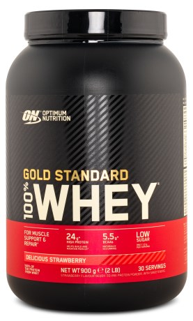 100% Whey Gold Standard, Tr�ningstilskud - Optimum Nutrition