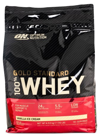 100% Whey Gold Standard, Tr�ningstilskud - Optimum Nutrition