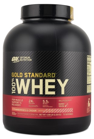 100% Whey Gold Standard Limited Edition, Tr�ningstilskud - Optimum Nutrition