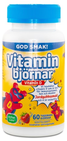 Active Care Vitaminbj�rne D-vitamin, Vitaminer & Mineraler - Active Care