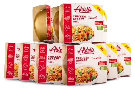 Aldelis Chicken Breast in Tomato Sauce, F�devarer - Aldelis