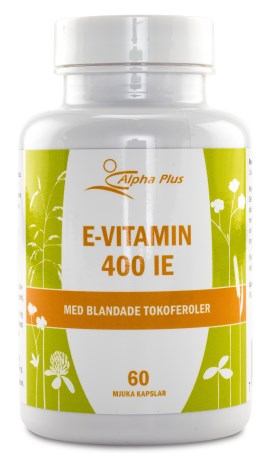 Alpha Plus E-vitamin 400IE - Alpha Plus