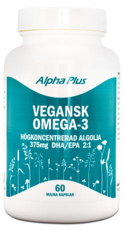 Alpha Plus Omega 3 Vegan - Alpha Plus