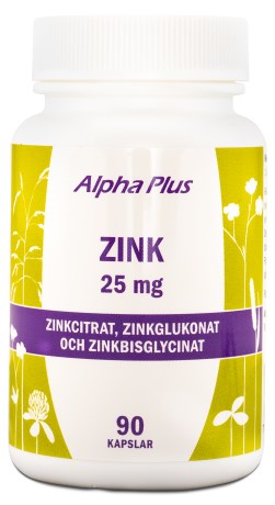 Alpha Plus Zink 25 mg - Alpha Plus