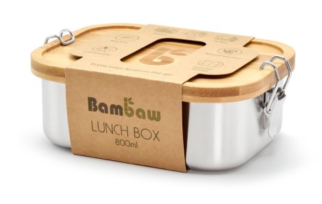 Bambaw Lunch Box Bamboo Lid, F�devarer - Bambaw