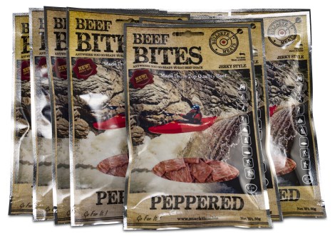 Beef Bites, F�devarer - Beef Jerky Snacks
