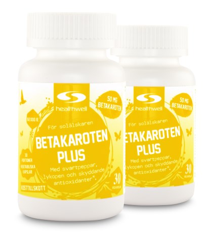 Betakaroten Plus - utg�ende formula  - Healthwell