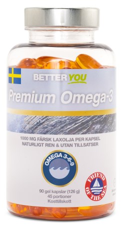 Better You Premium Omega-3, Helse - Better You