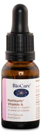 BioCare Nutrisorb A-vitamin, Vitaminer & Mineraler - BioCare