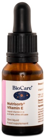 BioCare Nutrisorb E-vitamin, Vitaminer & Mineraler - BioCare
