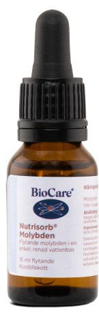 BioCare Nutrisorb Molybd�n, Vitaminer & Mineraler - BioCare