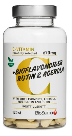 -localization-error-products-images-main-thumbnail- BioSalma C-vitamin 670mg + Bioflavonoider, 120 tabletter