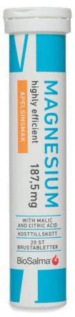 -localization-error-products-images-main-thumbnail- BioSalma Magnesium 187,5 mg, Appelsin, 20 brusetabletter