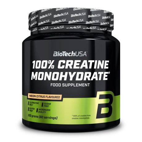-localization-error-products-images-main-thumbnail- BioTechUSA 100% Creatine Monohydrate, Neon Citrus, 300 g