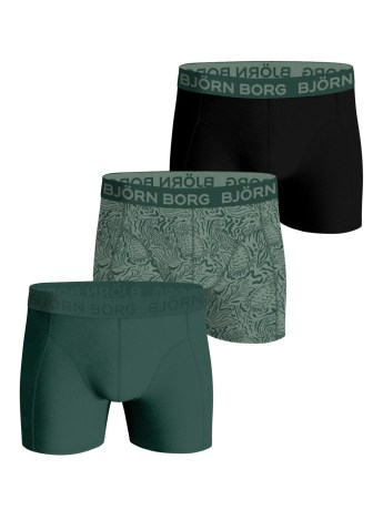 -localization-error-products-images-main-thumbnail- Bjrn Borg Cotton Stretch Boxer 3-pack, M, Shades of Green