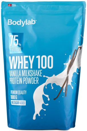 Bodylab Whey 100, Tr�ningstilskud - Bodylab