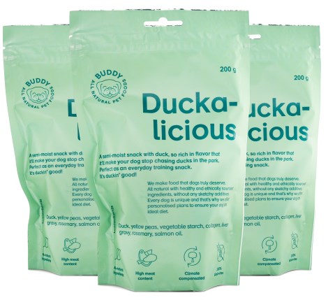 Buddy Duckalicious, Helse - Buddy