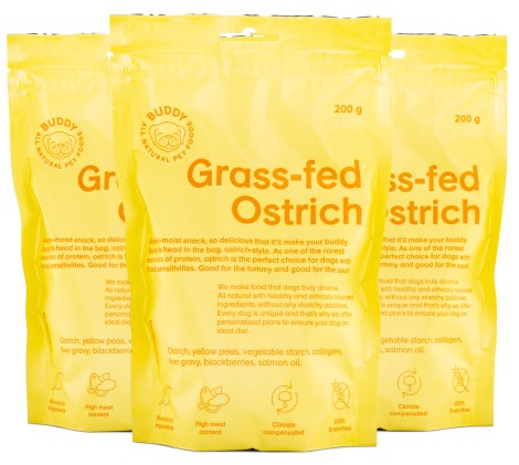 Buddy Grass-fed Ostrich, Helse - Buddy