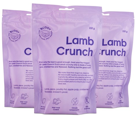 Buddy Lamb Crunch, Helse - Buddy