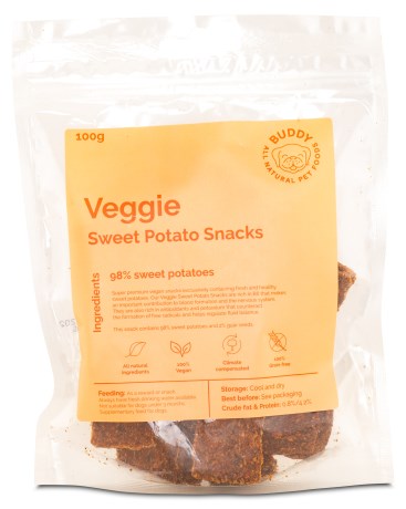 Buddy Veggie Sweet Potato Snacks, Helse - Buddy