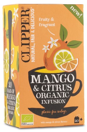 Clipper Tea Mango & Citrus Infusion, F�devarer - Clipper