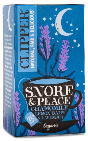 Clipper Tea Snore & Peace Infusion Tea EKO, F�devarer - Clipper