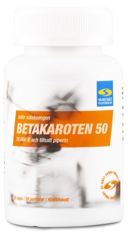 Core Betacaroten 50, Vitaminer & Mineraler - Svenskt Kosttillskott