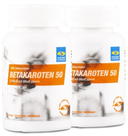 Core Betacaroten 50, Vitaminer & Mineraler - Svenskt Kosttillskott