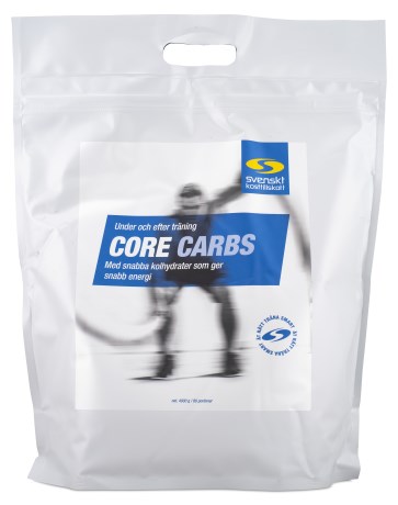 Core Carbs, Tr�ningstilskud - Svenskt Kosttillskott