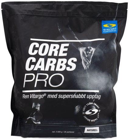 Core Carbs Pro, Tr�ningstilskud - Svenskt Kosttillskott