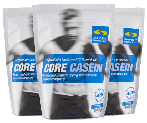 Core Casein, Tr�ningstilskud - Svenskt Kosttillskott