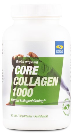 Core Collagen 1000, Helse - Svenskt Kosttillskott