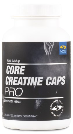 Core Creatine Caps Pro, Tr�ningstilskud - Svenskt Kosttillskott