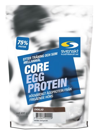 Core Egg Protein, Tr�ningstilskud - Svenskt Kosttillskott