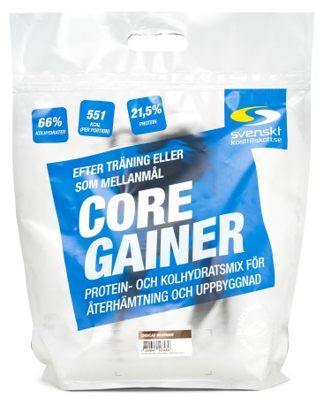 Core Gainer, Tr�ningstilskud - Svenskt Kosttillskott