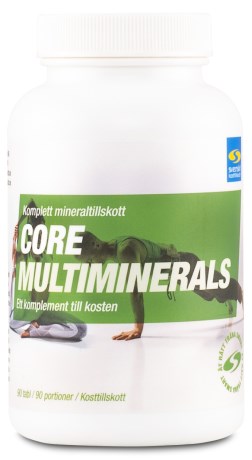 Core Multiminerals, Vitaminer & Mineraler - Svenskt Kosttillskott