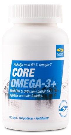 Core Omega-3+, Helse - Svenskt Kosttillskott