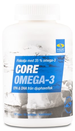 Core Omega-3, Helse - Svenskt Kosttillskott