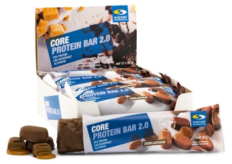 Core Protein Bar 2.0, Tr�ningstilskud - Svenskt Kosttillskott