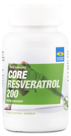 Core Resveratrol 200, Helse - Svenskt Kosttillskott
