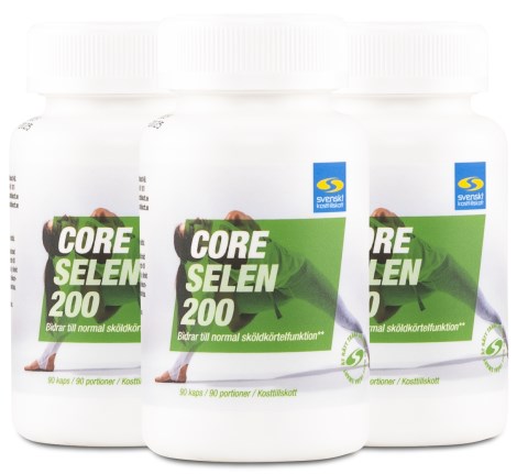 Core Selen 200, Vitaminer & Mineraler - Svenskt Kosttillskott