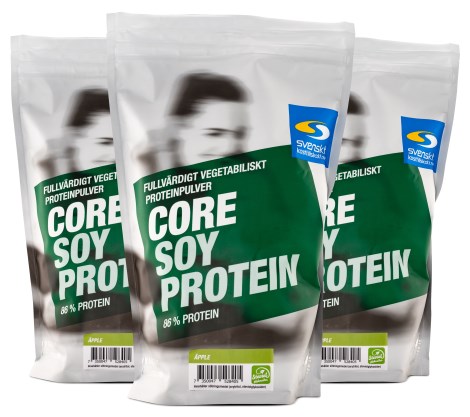 Core Soja Protein, Tr�ningstilskud - Svenskt Kosttillskott