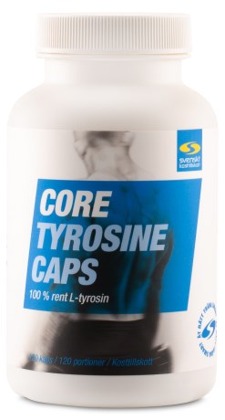 Core Tyrosine Caps, Tr�ningstilskud - Svenskt Kosttillskott