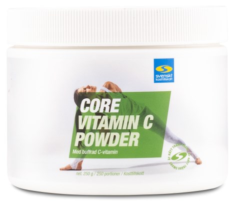 Core Vitamin C Powder, Vitaminer & Mineraler - Svenskt Kosttillskott