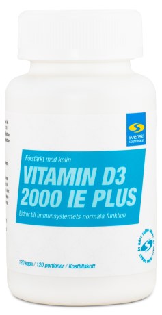 Vitamin D3 2000 IE+, Vitaminer & Mineraler - Svenskt Kosttillskott