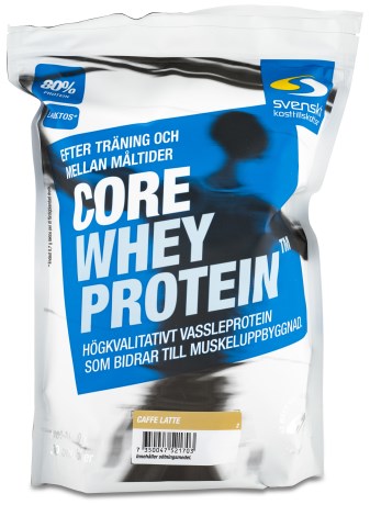 Core Whey Protein, Tr�ningstilskud - Svenskt Kosttillskott