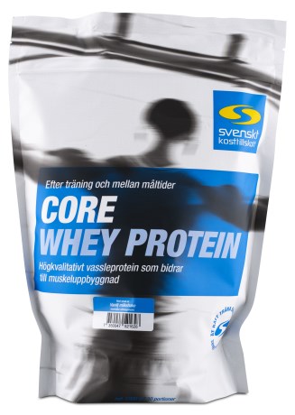 Core Whey Protein, Tr�ningstilskud - Svenskt Kosttillskott