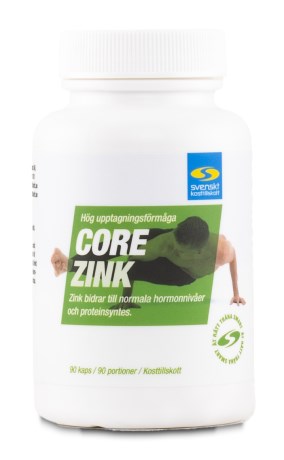 Core Zink, Vitaminer & Mineraler - Svenskt Kosttillskott