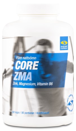 Core ZMA, Vitaminer & Mineraler - Svenskt Kosttillskott