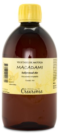 Crearome Koldpresset Macadamiaolie �KO, Kropspleje & Hygiejne - Crearome